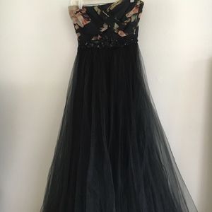 Long Marchesa dress